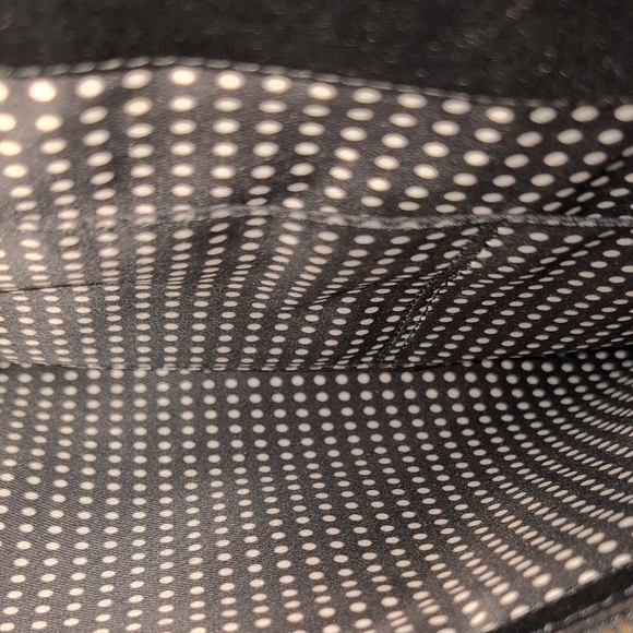 Kate Spade Black Leather Satchel with Bow Detail - Picture 7 of 16